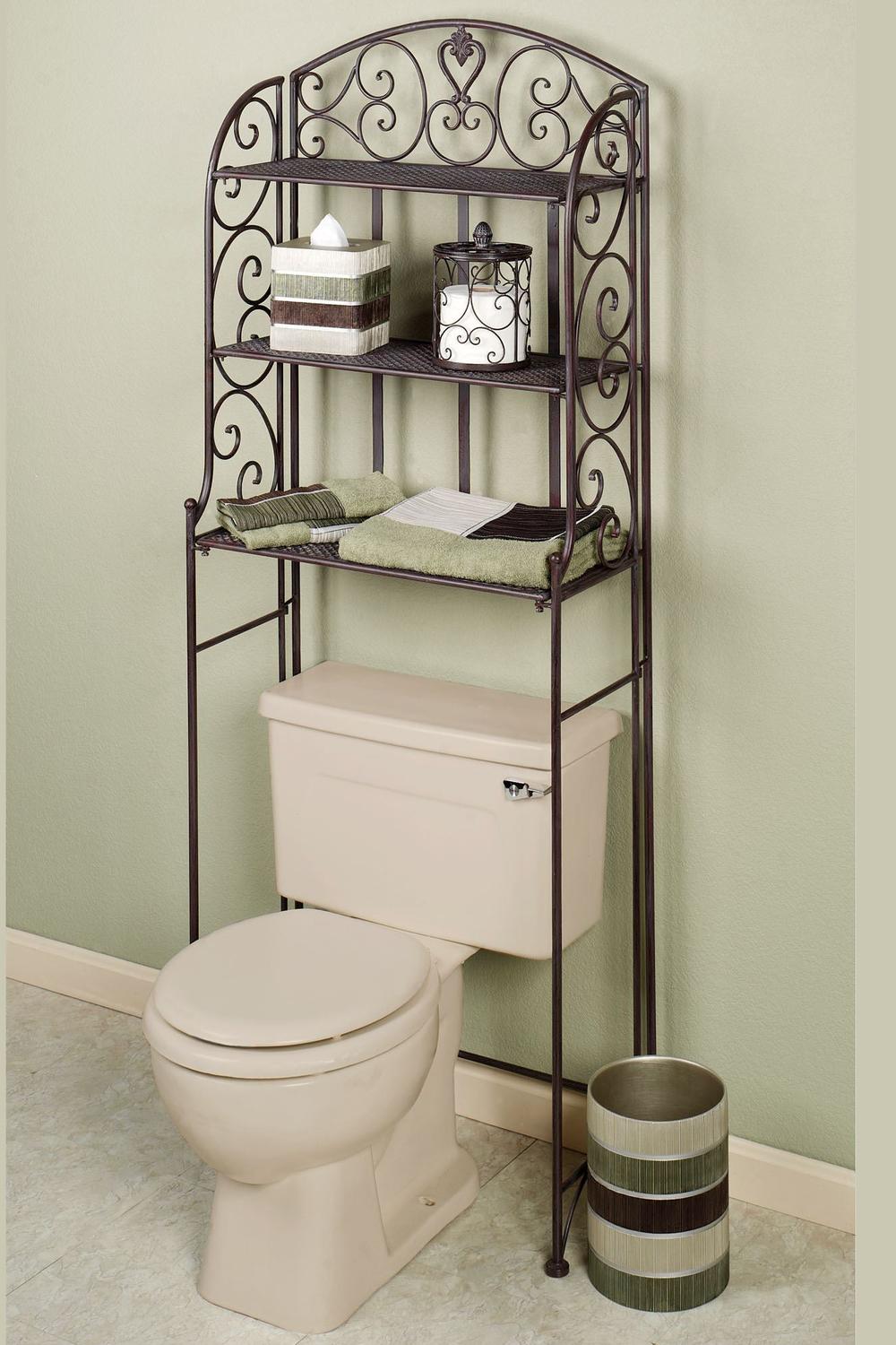 Baño funcional con estilo rústico