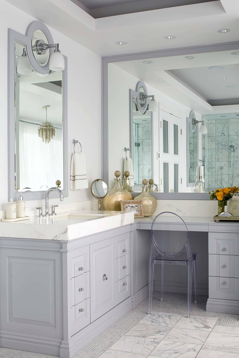 Espacio ideal en un baño moderno