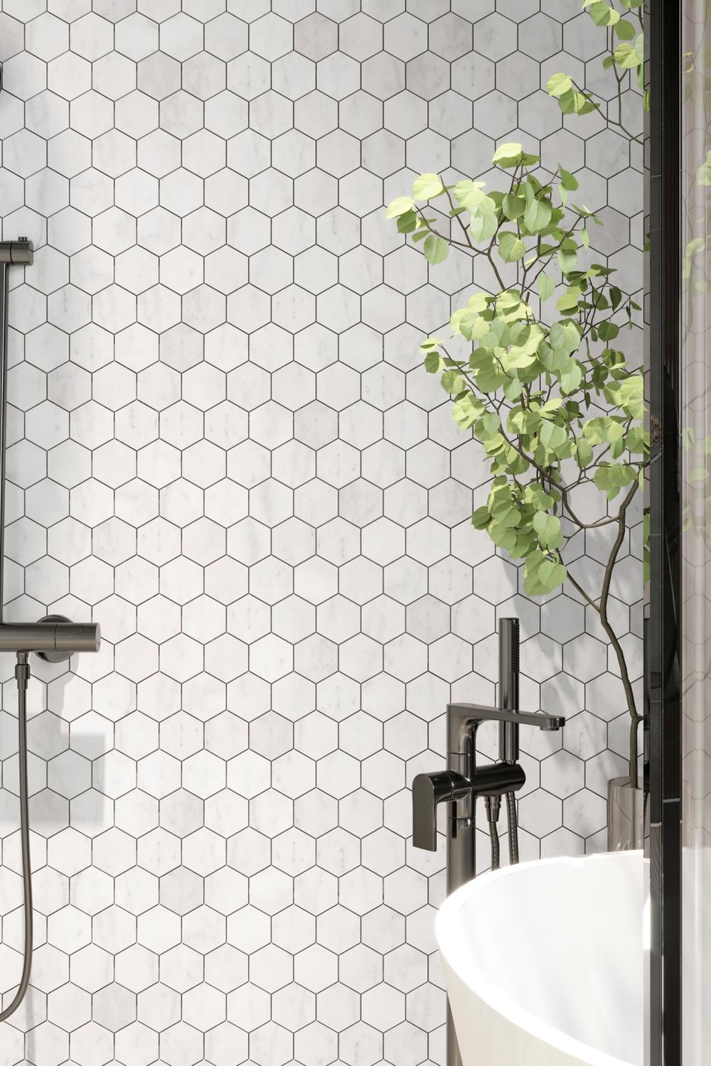 Baño Moderno y Acogedor