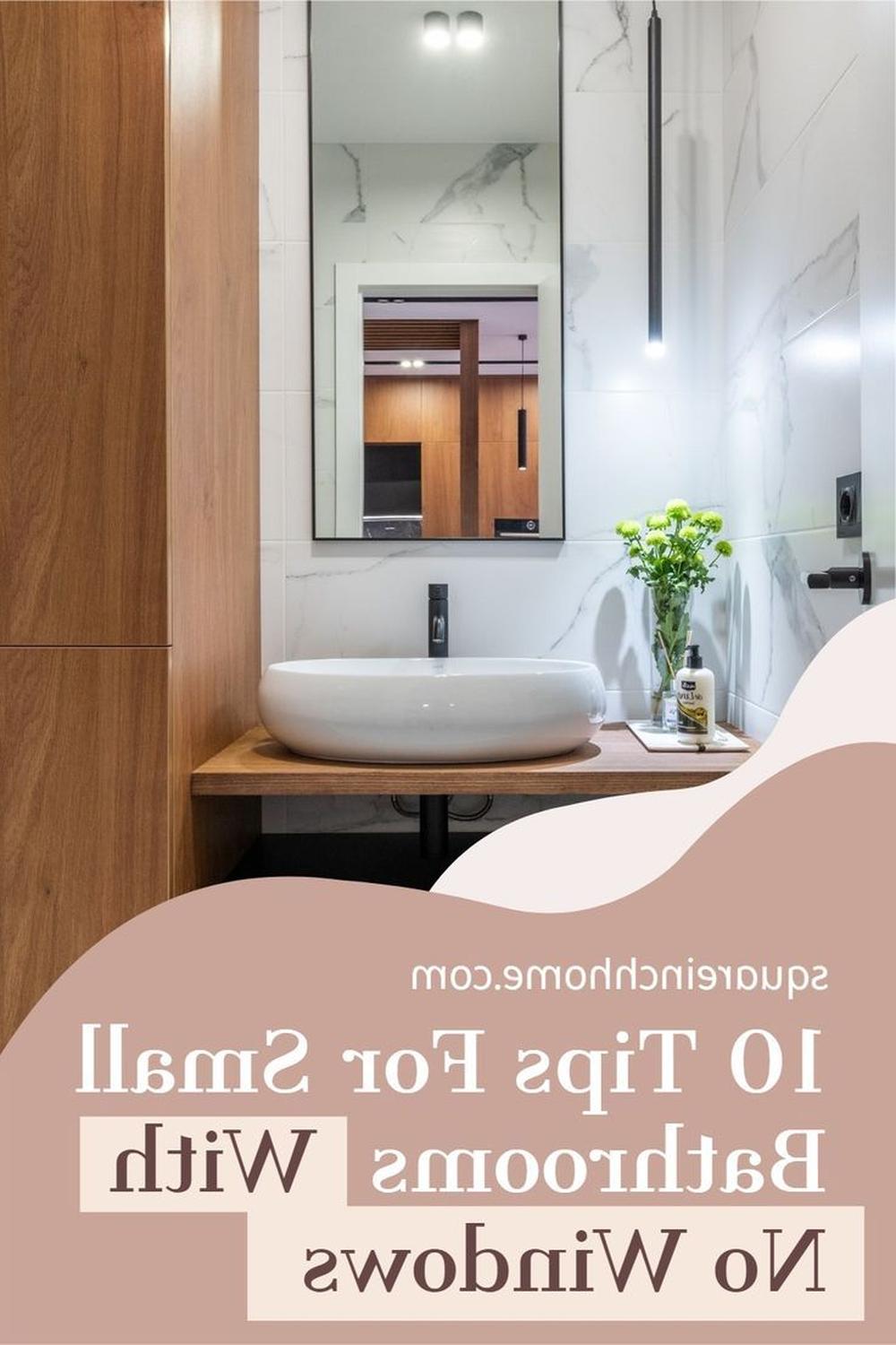 Modern neutral small bathroom showcasing timeless design elements